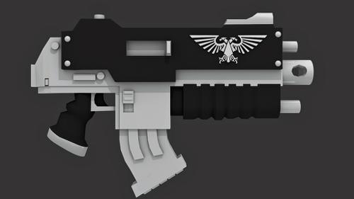 Space Marine Bolter preview image
